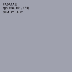 #A0A1AE - Shady Lady Color Image